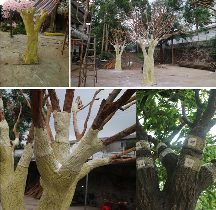 5m Bespoke Big Artificial Olive Trees For Hotel Decoration 3