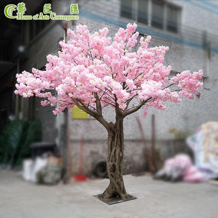 4m Tall Light Pink Cherry Blossom Tree