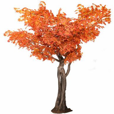 Pohon Maple Merah Buatan