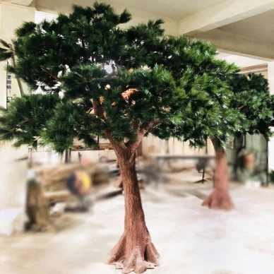 Kustomisasi Pemandangan Buatan Pohon Pinus