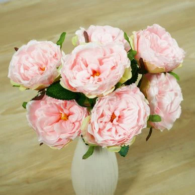 Bouquet Pernikahan Rose Austin Palsu